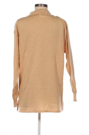 Γυναικείο πουλόβερ Unbranded, Μέγεθος 3XL, Χρώμα  Μπέζ, Τιμή 18,99 €
