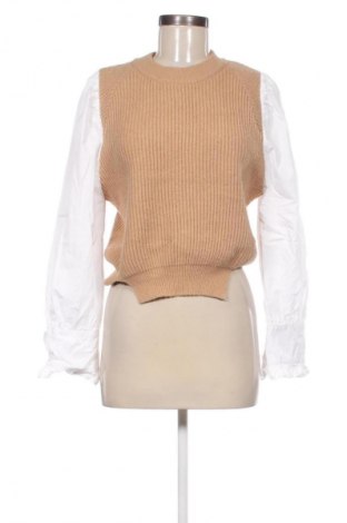 Pulover de femei Unbranded, Mărime M, Culoare Bej, Preț 77,17 Lei