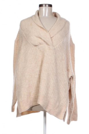 Damenpullover Zara, Größe L, Farbe Beige, Preis 23,99 €