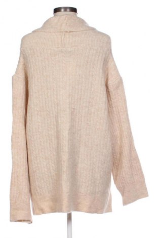 Damenpullover Zara, Größe L, Farbe Beige, Preis 23,99 €