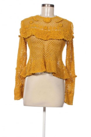 Damski sweter Zara, Rozmiar S, Kolor Żółty, Cena 88,99 zł