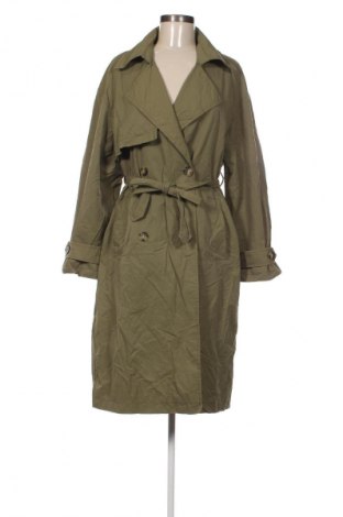 Dámsky prechodný kabát  Bershka, Veľkosť L, Farba Zelená, Cena  39,95 €