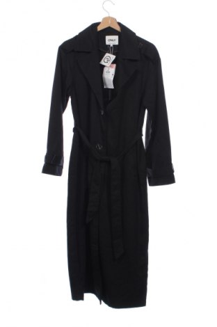 Damen Trench Coat ONLY, Größe XS, Farbe Schwarz, Preis € 75,99