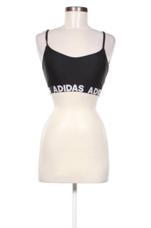 Damen Sporttop Adidas, Größe M, Farbe Schwarz, Preis 17,39 €