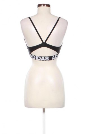 Damen Sporttop Adidas, Größe M, Farbe Schwarz, Preis 17,39 €