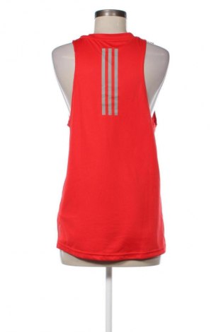 Damen Sporttop Adidas, Größe M, Farbe Rot, Preis € 23,99