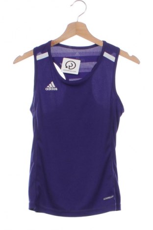 Damen Sporttop Adidas, Größe XS, Farbe Lila, Preis 21,99 €