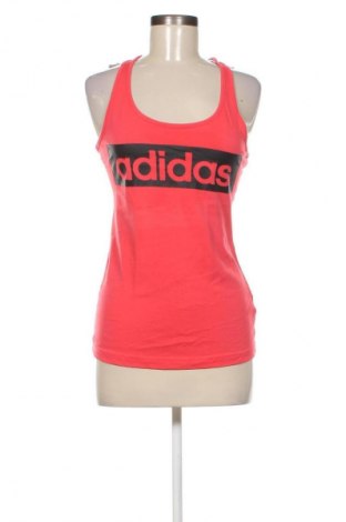 Γυναίκειο αθλητικό τοπ Adidas, Μέγεθος S, Χρώμα Κόκκινο, Τιμή 21,99 €