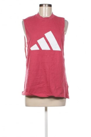 Γυναίκειο αθλητικό τοπ Adidas, Μέγεθος M, Χρώμα Ρόζ , Τιμή 21,99 €
