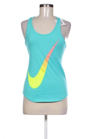 Дамски спортен топ Nike, Размер S, Цвят Зелен, Цена 34,00 лв.