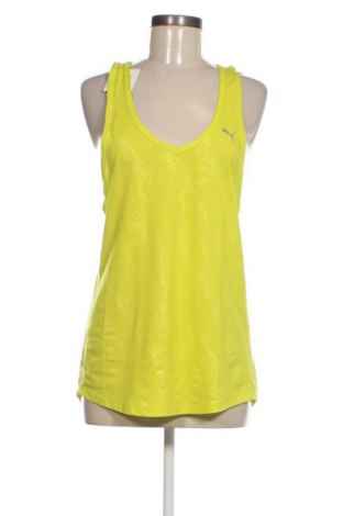 Damski sportowy top PUMA, Rozmiar XL, Kolor Żółty, Cena 111,99 zł