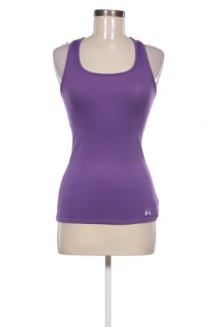 Γυναίκειο αθλητικό τοπ Under Armour, Μέγεθος S, Χρώμα Βιολετί, Τιμή 15,35 €