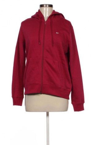 Дамски суичър Tommy Jeans, Размер M, Цвят Червен, Цена 142,99 лв.
