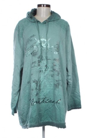 Damen Sweatshirt Ulla Popken, Größe 3XL, Farbe Grün, Preis € 28,99