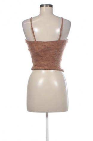 Γυναικείο τοπ Pieces, Μέγεθος M, Χρώμα Καφέ, Τιμή 20,99 €