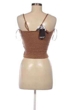 Damski top Pieces, Rozmiar L, Kolor Brązowy, Cena 147,99 zł