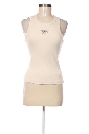 Γυναικείο τοπ Tommy Jeans, Μέγεθος M, Χρώμα  Μπέζ, Τιμή 37,99 €