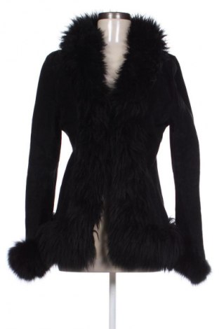 Dámska kožená bunda  River Island, Veľkosť M, Farba Čierna, Cena  94,66 €