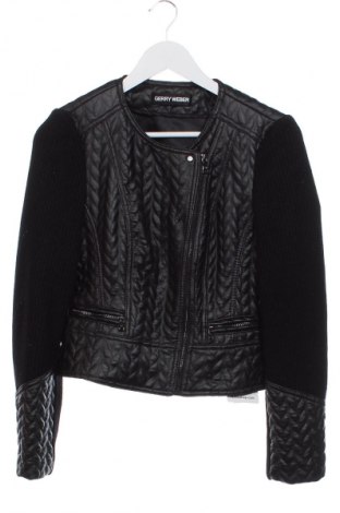 Дамско кожено яке Gerry Weber, Размер XS, Цвят Черен, Цена 82,99 лв.