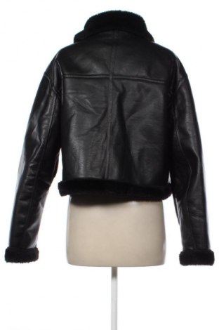 Dámska kožená bunda  H&M Divided, Veľkosť L, Farba Čierna, Cena  33,95 €