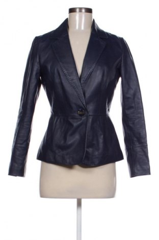 Damen Lederjacke Luisa Spagnoli, Größe M, Farbe Blau, Preis 216,88 €