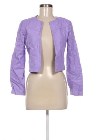 Geacă de piele pentru femei NEW COLLECTION, Mărime S, Culoare Mov, Preț 210,99 Lei