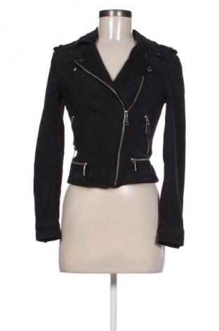Дамско кожено яке Vero Moda, Размер S, Цвят Черен, Цена 89,17 лв.