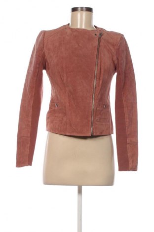Dámská kožená bunda  Vero Moda, Velikost M, Barva Popelavě růžová, Cena  1 138,00 Kč