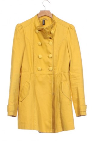 Damenmantel H&M Divided, Größe XS, Farbe Gelb, Preis € 29,67