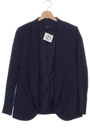 Γυναικείο σακάκι H&M, Μέγεθος XS, Χρώμα Μπλέ, Τιμή 30,99 €