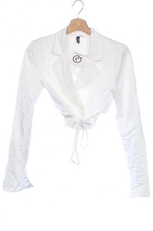 Damen Blazer H&M Divided, Größe XXS, Farbe Weiß, Preis € 33,99