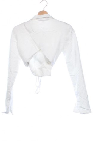 Damen Blazer H&M Divided, Größe XXS, Farbe Weiß, Preis € 33,99