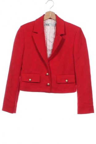 Damen Blazer Zara, Größe XS, Farbe Rot, Preis € 30,99