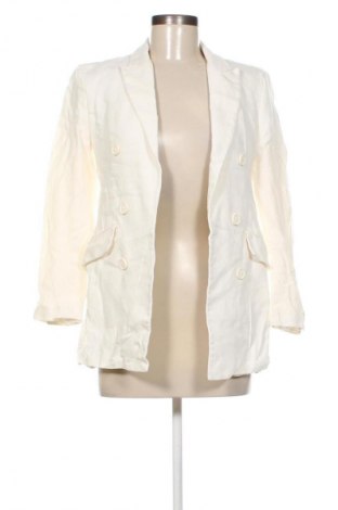 Damen Blazer Zara, Größe S, Farbe Ecru, Preis 33,99 €