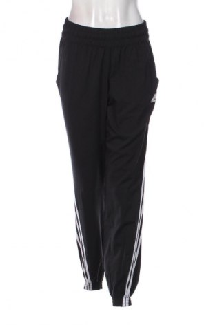 Γυναικείο αθλητικό παντελόνι Adidas, Μέγεθος S, Χρώμα Μαύρο, Τιμή 26,99 €