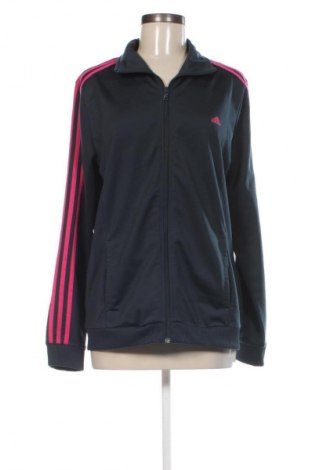 Γυναικεία αθλητική ζακέτα Adidas, Μέγεθος L, Χρώμα Γκρί, Τιμή 30,99 €