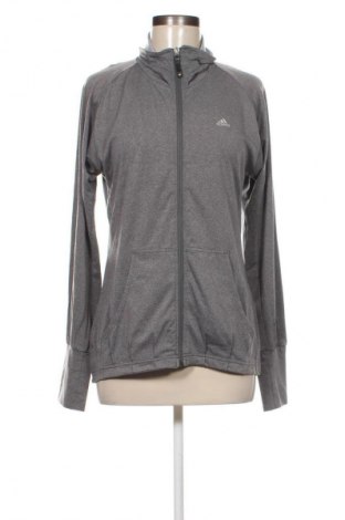 Damen Sportoberteil Adidas, Größe M, Farbe Grau, Preis 33,99 €