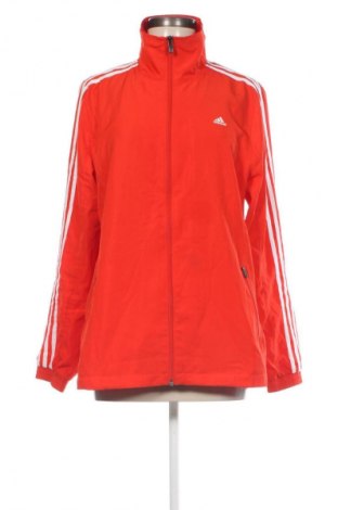 Дамско спортно горнище Adidas, Размер XL, Цвят Оранжев, Цена 48,99 лв.