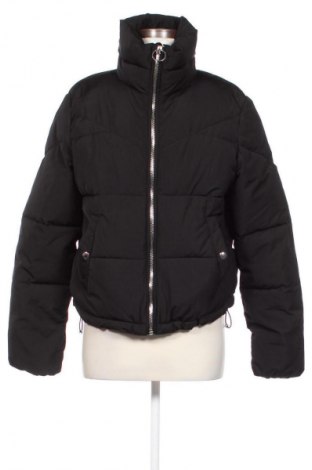 Geacă de femei Bershka, Mărime M, Culoare Negru, Preț 154,34 Lei