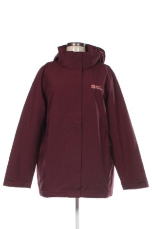 Damenjacke Jack Wolfskin, Größe XL, Farbe Rot, Preis 64,99 €