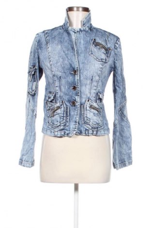 Дамско яке R.marks Jeans, Размер L, Цвят Син, Цена 39,00 лв.