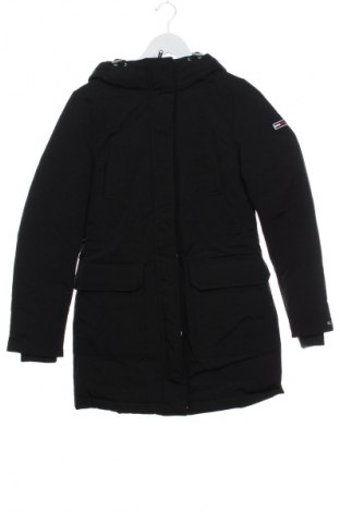 Γυναικείο μπουφάν Tommy Jeans, Μέγεθος XXS, Χρώμα Μαύρο, Τιμή 214,99 €
