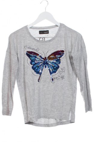 Bluză pentru copii Desigual, Mărime 10-11y/ 146-152 cm, Culoare Gri, Preț 81,89 Lei
