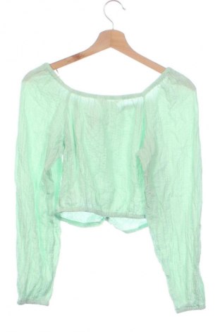 Детска блуза H&M, Размер 11-12y/ 152-158 см, Цвят Зелен, Цена 5,99 лв.