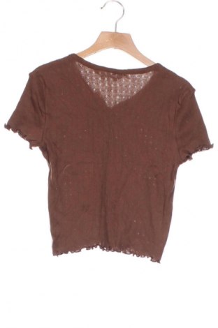Kinder Shirt H&M, Größe 12-13y/ 158-164 cm, Farbe Braun, Preis 6,99 €