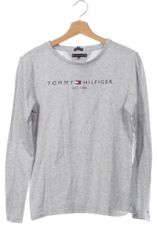 Детска блуза Tommy Hilfiger, Размер 12-13y/ 158-164 см, Цвят Сив, Цена 27,37 лв.