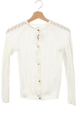 Kinder Strickjacke Sinsay, Größe 6-7y/ 122-128 cm, Farbe Ecru, Preis 8,75 €