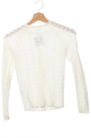 Kinder Strickjacke Sinsay, Größe 6-7y/ 122-128 cm, Farbe Ecru, Preis 8,75 €