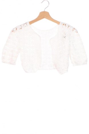 Kinder Strickjacke Unbranded, Größe 10-11y/ 146-152 cm, Farbe Weiß, Preis 7,99 €