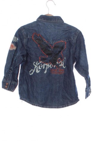 Cămașă pentru copii Campus, Mărime 18-24m/ 86-98 cm, Culoare Albastru, Preț 37,99 Lei